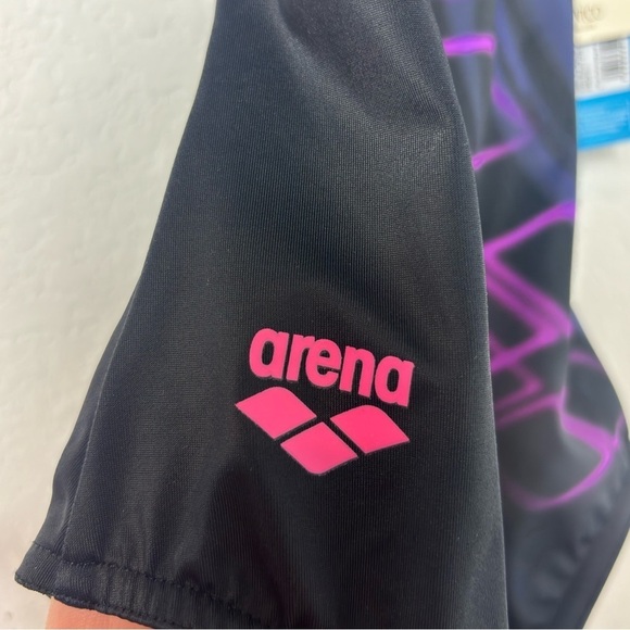 ARENA GIRLS SHADING PRO BACK ONE PIECE SWIMSUIT SIZE 8-10 OR 26 BRAND NEW - Picture 9 of 11